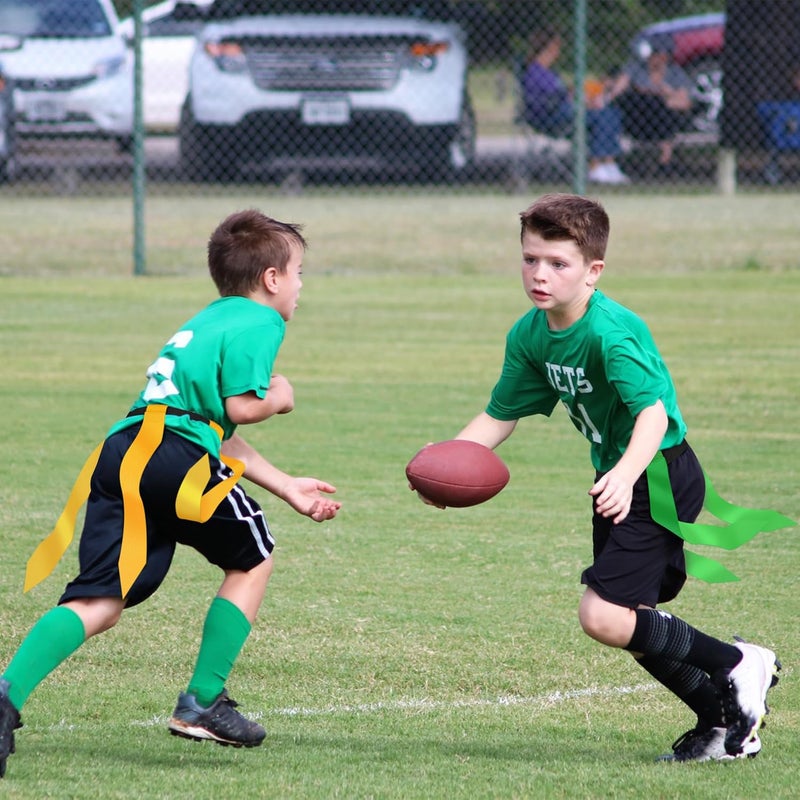 Hilhook Flag Football Belts, 14 Player Flag Football Set with 42 Flags for Kids Youth and Adults Training Equipment - Image 2